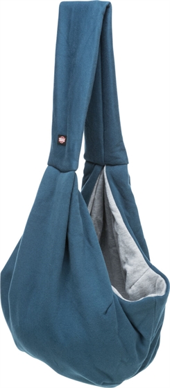 Blød bæretaske - til små hunde op til 5kg - Blå lysegrå - 22x20x60cm